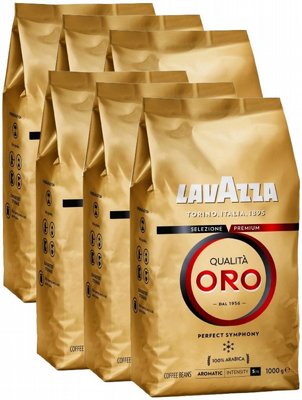 Lavazza 100% arabica Qualita Oro Beans 6 kg ���� 6
