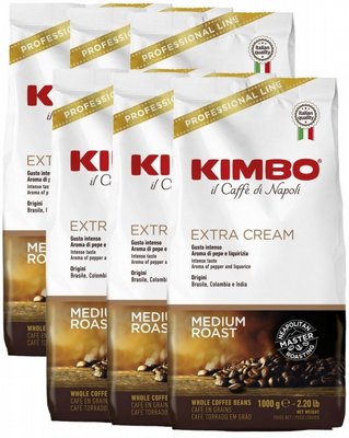 Kimbo Espresso Extra Cream Beans 6 kg