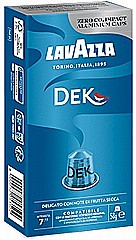 10 קפסולות אלומניום נטול קפאין lavazza dek חוזק 7 10 קפסולות אלומניום נטול קפאין lavazza dek חוזק 7