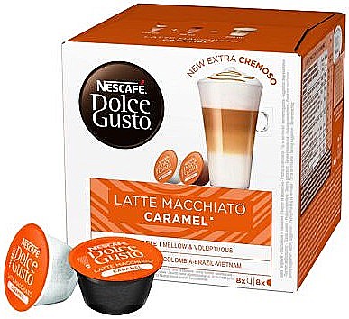 16 ������� ����� ����� ����� Dolce Gusto Nescafe Caramel Latte Macchiato