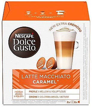 16 ������� ����� ����� ����� Dolce Gusto Nescafe Caramel Latte Macchiato