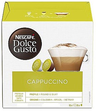 16 ������� ����� ����� ����� Dolce Gusto Nescafe Cappuccino