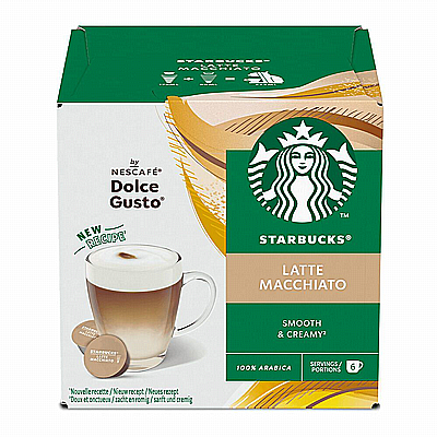 12 ������� ����� ����� ����� Dolce Gusto Starbucks Latte Macchiato