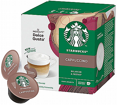 12 ������� ����� ����� ����� Dolce Gusto Starbucks Cappuccino