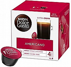 16 קפסולות מקורי דולצה גוסטו Dolce Gusto Nescafé Americano 16 קפסולות מקורי דולצה גוסטו Dolce Gusto Nescafé Americano