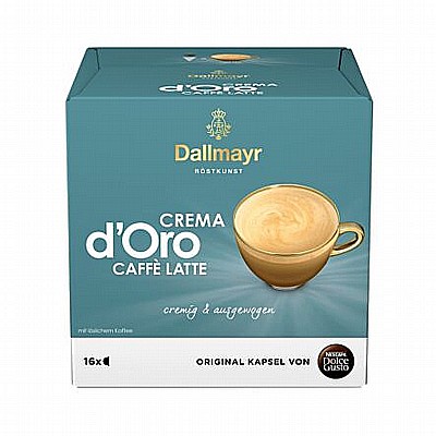 16 ������� ����� ����� ����� Dolce Gusto Dallmayr Caffé Latte Crema DOro
