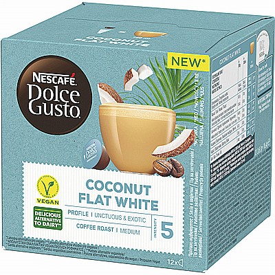 12 ������� ����� ����� ����� Dolce Gusto Nescafé coconut flat whita ���� 5