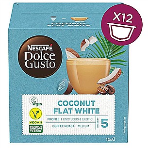 12 ������� ����� ����� ����� Dolce Gusto Nescafé coconut flat whita ���� 5