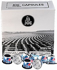 100 קפסולות תערובת ג'ו cafe joe COSTA RICA חוזק 10 100 קפסולות תערובת ג'ו cafe joe COSTA RICA חוזק 10