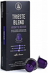 10 קפסולות אלומניום cafe joe trieste blend חוזק 7 10 קפסולות אלומניום cafe joe trieste blend חוזק 7