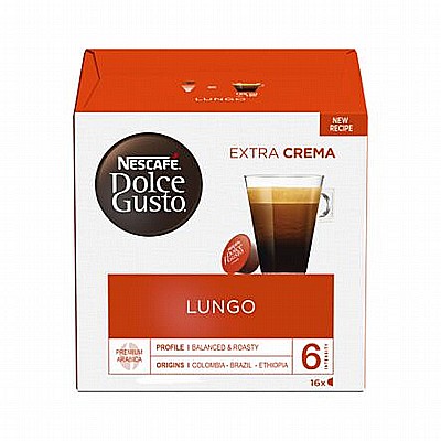 16 ������� ����� ����� ����� Dolce Gusto Nescafé Lungo ���� 6