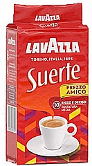 250 גרם קפה טחון Lavazza Suerte 250 גרם קפה טחון Lavazza Suerte