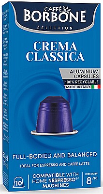 10 ������� �������� ���� ������ CAFFE BORBONE CREMA CLASSICO ���� 8