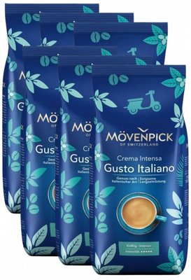 6 �"� ���� ��� M?venpick Espresso Crema Gusto Italiano Intenso ���� 10