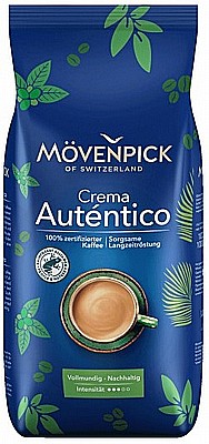 1 פולי קפה Movenpick Crema Autentico חוזק 6