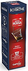 10 קפסולות מקורי Caffitaly תוצרת איטליה CAFFE BORBONE ROSSA DECISA E CREMOSA חוזק 9 10 קפסולות מקורי Caffitaly תוצרת איטליה CAFFE BORBONE ROSSA DECISA E CREMOSA חוזק 9