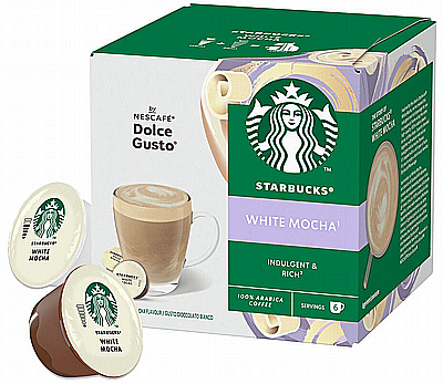 12 ������� ����� ����� ����� Dolce Gusto Starbucks White Mocha