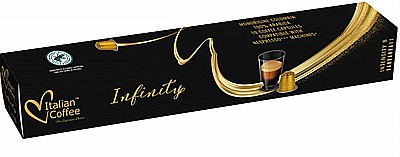 10 ������� ��������� ITALIAN COFFEE INFINITY 100�%ARABICA ���� 7