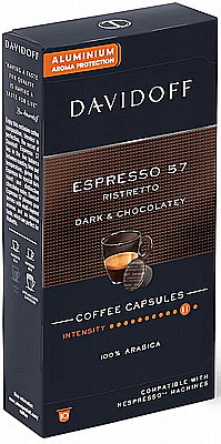 10 ��������� ������ ������ DAVIDOFF ESPRESSO 57 100% arabica ���� 11/12