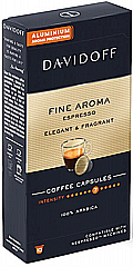 10 ��������� ������ ������ DAVIDOFF FINE AROMA 100% arabica ���� 7/12