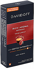 10 ��������� ������ ������ DAVIDOFF RICH AROMA 100% arabica ���� 10/12