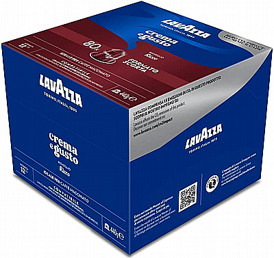 ����� ������ �� 80 ������� �������� ���� ������ lavazza Crema e Gusto Ricco ���� 12 JUMBO