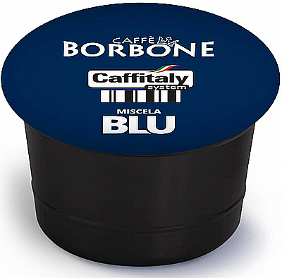 10 ������� ����� Caffitaly ����� ������ CAFFE Borbone miscela Blu ���� 8.5
