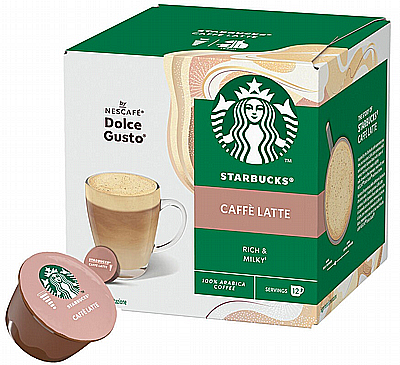 12 ������� ����� ����� ����� Dolce Gusto Starbucks Caffé Latte