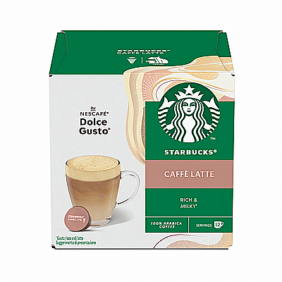 12 ������� ����� ����� ����� Dolce Gusto Starbucks Caffé Latte