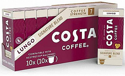 10 ������� �������� ���� ������ Costa Coffee Signature Blend Lungo ���� 7
