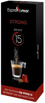 10 ������� Espressomor STRONG ������� ������ ���� 15