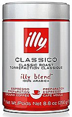 250 גרם קפה טחון illy Classico Filter Ground Coffee 250 גרם קפה טחון illy Classico Filter Ground Coffee