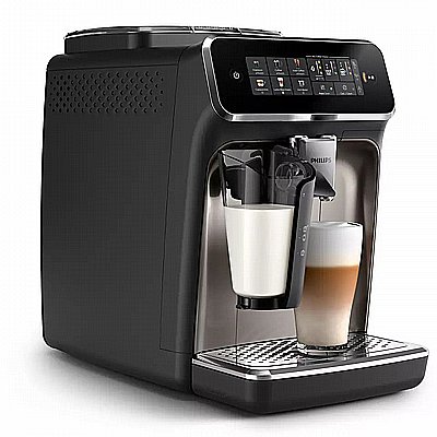 מכונת קפה אוטומטיות 6 סוגי משקאות PHILIPS 3300 LatteGo EP3347/90 כולל 2 קילו קפהמתנה לבחירה