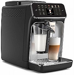 מכונת קפה אוטומטיות Philips 4400 LatteGo - EP4446/70 צבע שחור כרום 12 סוגי משקאות כולל 3 קילו קפה מתנה לבחירה מכונת קפה אוטומטיות Philips 4400 LatteGo - EP4446/70 צבע שחור כרום 12 סוגי משקאות כולל 3 קילו קפה מתנה לבחירה