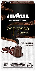 10 קפסולות אלומניום תואם נספרסו lavazza Espresso Gourmet Chocolate חוזק 10/13 10 קפסולות אלומניום תואם נספרסו lavazza Espresso Gourmet Chocolate חוזק 10/13