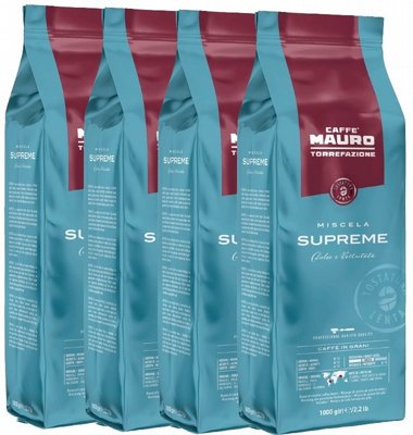 4 �"� ���� ��� Mauro Miscela Supreme 80% arabica ���� 6/10