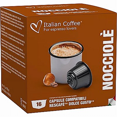 16 ������� �������� ������ ����� ����� ������ Italian Coffee Dolce Gusto Coffee and Hazelnut