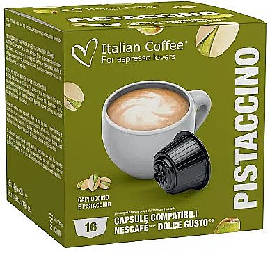 16 ������� �������� ������ ����� ����� Italian Coffee Dolce Gusto Pistachio Cappuccino