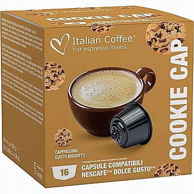 16 ������� �������� ������ ����� ����� Italian Coffee Dolce Gusto Cookie Cappuccino