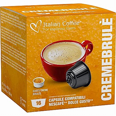 16 ������� �������� ������ ����� ����� Italian Coffee Dolce Gusto Creme brulee