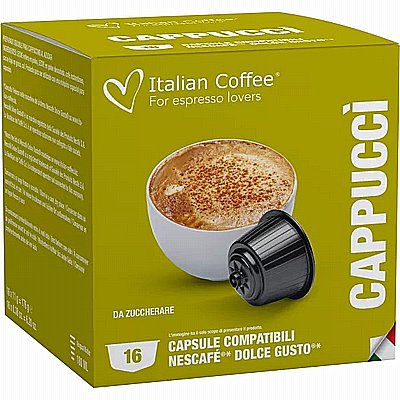 16 ������� �������� ������ ����� ����� Italian Coffee Dolce Gusto Cappuccino (cappucci)