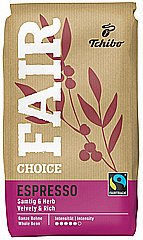 1 �"� ���� ��� Tchibo Fair Choice  Espresso