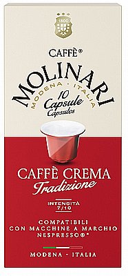 10 ������� ���� ������ Caffe Molinari Caffe Crema Tradizione ���� 7/10