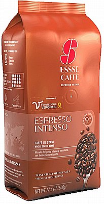 500 גרם פולי קפה essse caffe Espresso Intenso חוזק 9