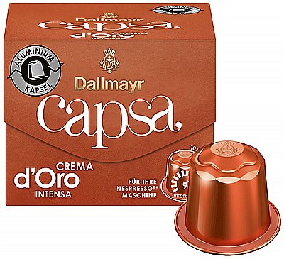10 ������� ��������� ������ ������ Dallmayr Capsa Crema d�Oro Intensa ���� 9
