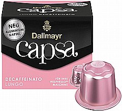 10 קפסולות אלומיניום תואמות נספרסו Dallmayr Capsa Espresso Barista aluminum capsules 10 pcs חוזק 4 10 קפסולות אלומיניום תואמות נספרסו Dallmayr Capsa Espresso Barista aluminum capsules 10 pcs חוזק 4