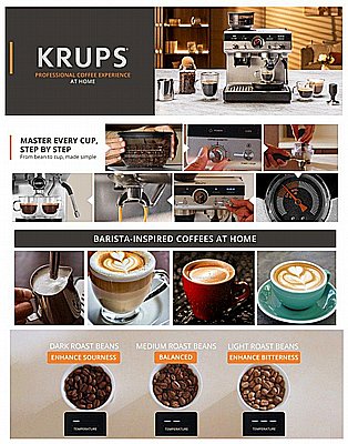 ����� ������ ��� �������� ������� Krups Precision XP801T10 1500W - ���� / ����