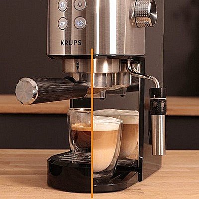 ����� ������ ����� Krups Virtuoso+ XP444C10 1350W - ���� / ����