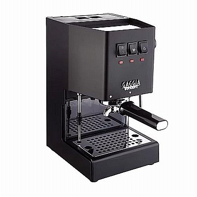 מכונת קפה ידנית צבע שחור GAGGIA CLASSIC E24 תוצרת איטליה יבואן רשמי