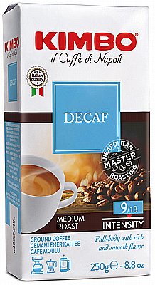250 ��� ��� ���� ���� ����� Kimbo Espresso Decaffeinato ���� 9 ���� 13